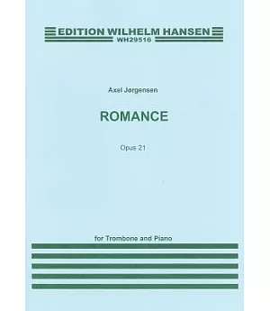 Romance Op. 21: For Trombone and Piano