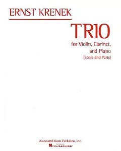 Trio: For Violin, Clarinet And Piano