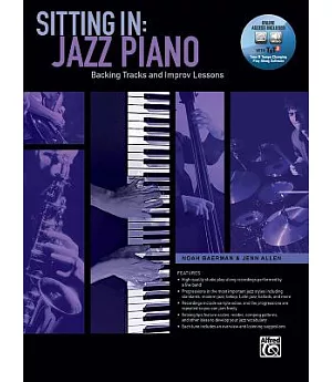 Sitting In: Jazz Piano: Backing Tracks and Improv Lessons