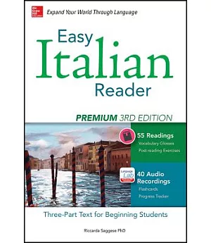 Easy Italian Reader: A Three-Part Text for Beginning Students