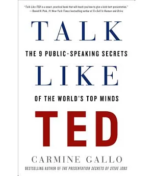 Talk Like Ted: The 9 Public-Speaking Secrets of the World’s Top Minds