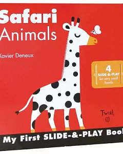 Safari Animals: My First Slide-&-play Book