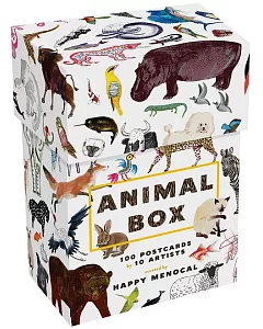 Animal Box: 100 Postcards by 10 artists