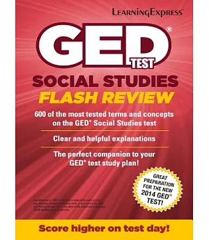 Ged Test Social Studies Flash Review