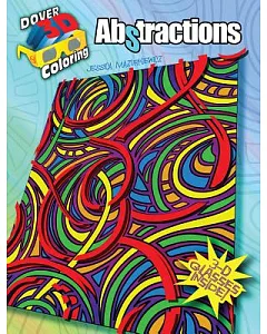Abstractions: 3-D Coloring Book