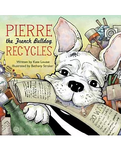 Pierre the French Bulldog Recycles