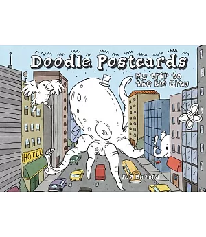 My Trip to the Big City: Doodle Postcards