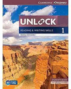 Unlock Level 1: Reading and Writing Skills Student’s Book + Online Workbook