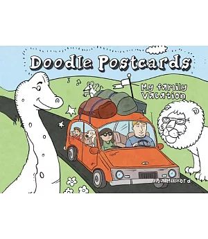 My Family Vacation: Doodle Postcards