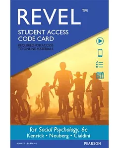 Social Psychology Revel Access Card: Goals in Interaction