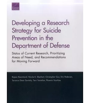Developing a Research Strategy for Suicide Prevention in the Department of Defense: Status of Current Research, Prioritizing Are