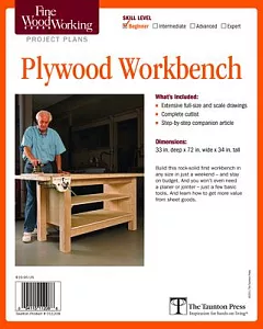 fine woodworking’s Plywood Workbench Plan