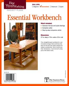 fine woodworking’s Essential Workbench Plan