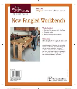Fine Woodworking’s New-Fangled Workbench Furniture