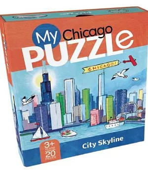 My Chicago Puzzle: City Skyline: 20 Pieces