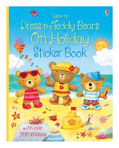 Dress the Teddy Bears on Holiday Sticker Book
