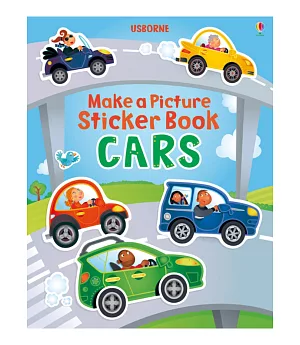 Make a Picture Sticker Book Cars