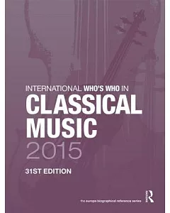 International Who’s Who in Classical Music 2015