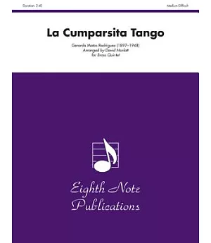 La Cumparsita Tango: Score & Parts
