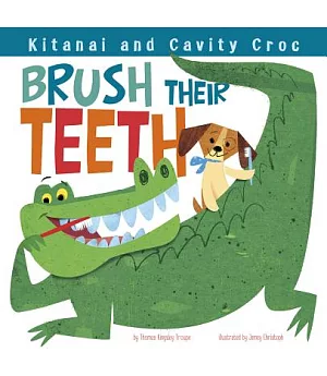 Kitanai and Cavity Croc Brush Their Teeth