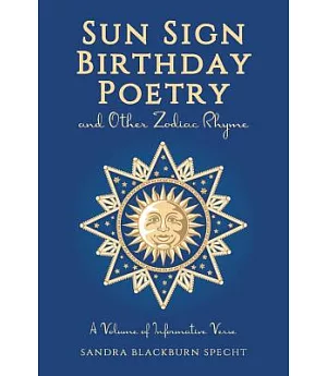 Sun Sign Birthday Poetry and Other Zodiac Rhyme