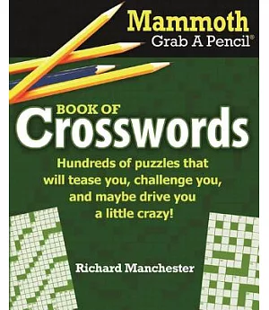 Mammoth Grab a Pencil Book of Crosswords