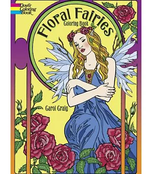 Floral Fairies Coloring Book