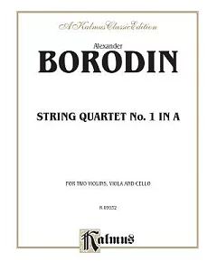 String Quartet No. 1 in A: For Two Violins, Viola and Cello: Kalmus Edition