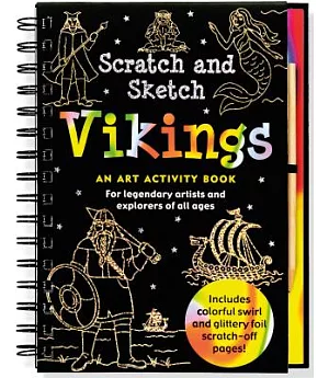 Vikings Scratch & Sketch: An Art Activity Book
