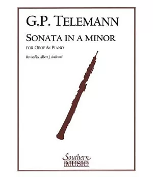 Sonata in A Minor: for Oboe & Piano