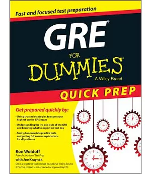 GRE for Dummies: Quick Prep Edition