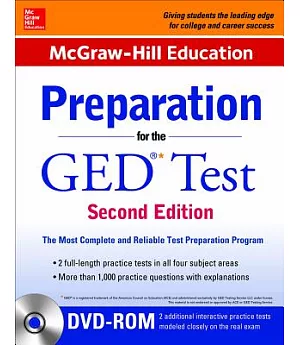 McGraw-Hill Education Preparation for the GED Test