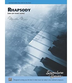 Rhapsody (For Left Hand Alone): Sheet