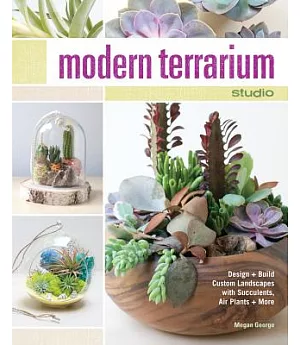 Modern Terrarium Studio: Design + Build Custom Landscapes With Succulents, Air Plants + More