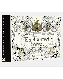 Enchanted Forest Postcards: 20 Postcards (魔法森林：《秘密花園》第二集明信片組)