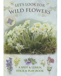 Let’s Look for Wild Flowers: A Spot & Learn, Stick & Play Book