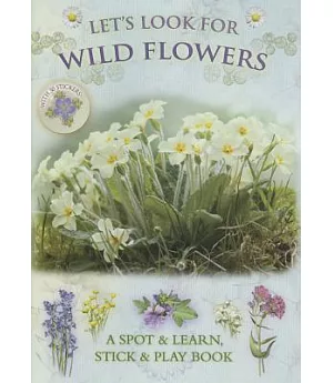 Let’s Look for Wild Flowers: A Spot & Learn, Stick & Play Book