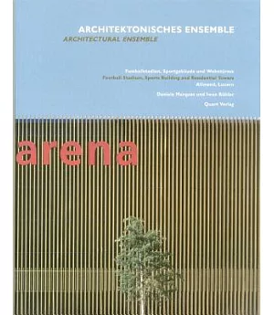Architektonisches Ensemble / Architectural Ensemble: Fussballstadion, Sportbebaude und Wohnturme / Football Studium, Sorts Build