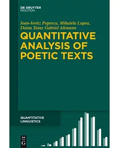 Quantitative Analysis of Poetic Texts