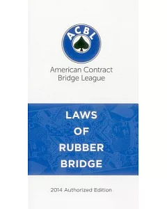 Laws of Rubber bridge