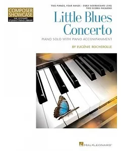 Little Blues Concerto: Two Pianos, Four Hands - Early Intermediate Level