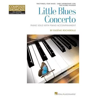 Little Blues Concerto: Two Pianos, Four Hands - Early Intermediate Level