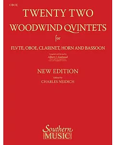 22 Woodwind Quintets: Woodwind Quintet