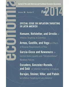 Economia Fall 2014: Journal of the Latin American and Caribbean Economic Association