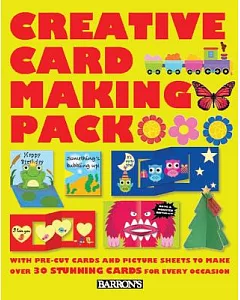 Creative Card Making Pack: With Pre-Cut Cards and Picture Sheets to Make over 30 Stunning Cards for Every Occasion