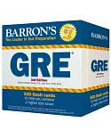 Barron’s GRE Flash Cards: 500 Flash Cards to Help You Achieve a Higher Score