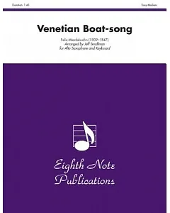 Venetian Boat-song for Saxophone: Part(s)