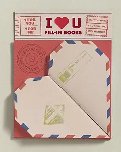 I Heart You: 2 Fill-in Booklet