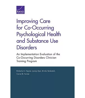 Improving Care for Co-Occuring Psychological Health and Substance Use Disorders: An Implementation Evaluation of the Co-Occuring