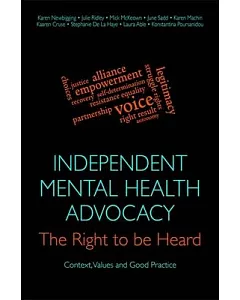 Independent Mental Health Advocacy: The Right to Be Heard Context, Values and Good Practice